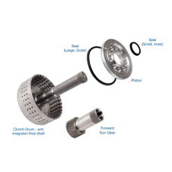 Sonnax AODE/4R70W 2.84/1.55 Direct Clutch Drum & Shaft Kit - 76656-01K