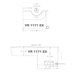 VR-1171-EX Dimensions