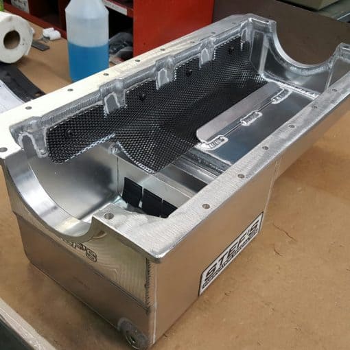 302 Small Block Ford Front Sump Fabricated Aluminum Pan