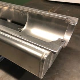 Fabricated Oil Pan Front Kickout