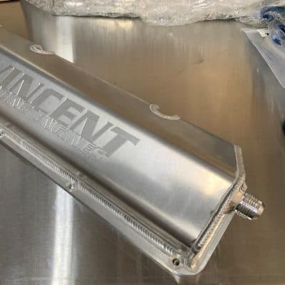 SBF Ultra Pro 9 Degree Fabricated Aluminum Valve Covers