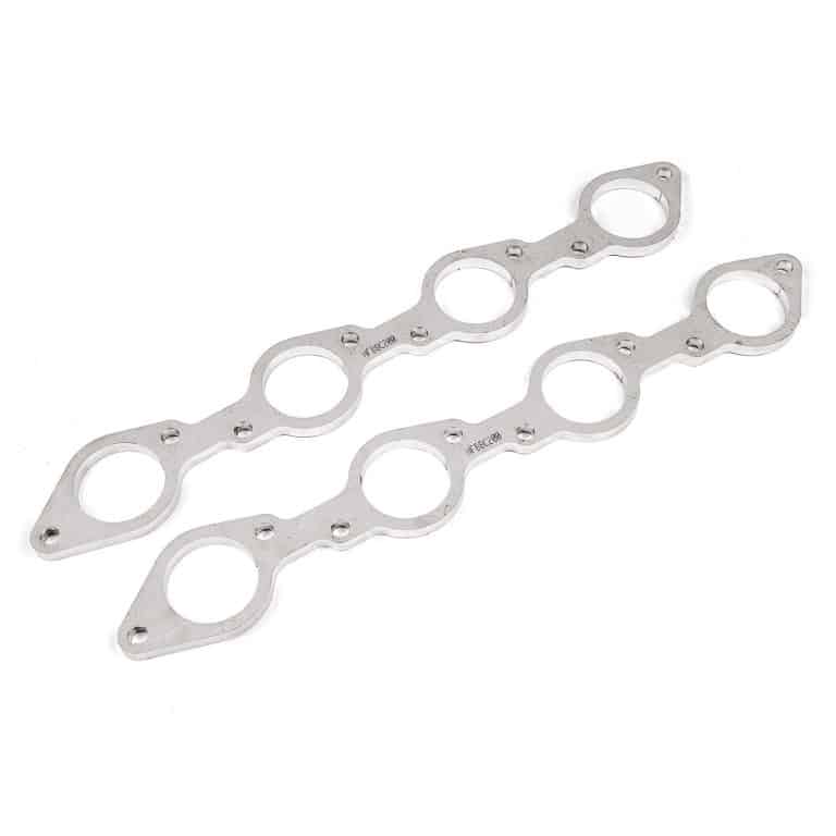 Small Block Ford AFR 225 Round Port Stainless Header Flanges