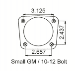 Small GM Housing Ends