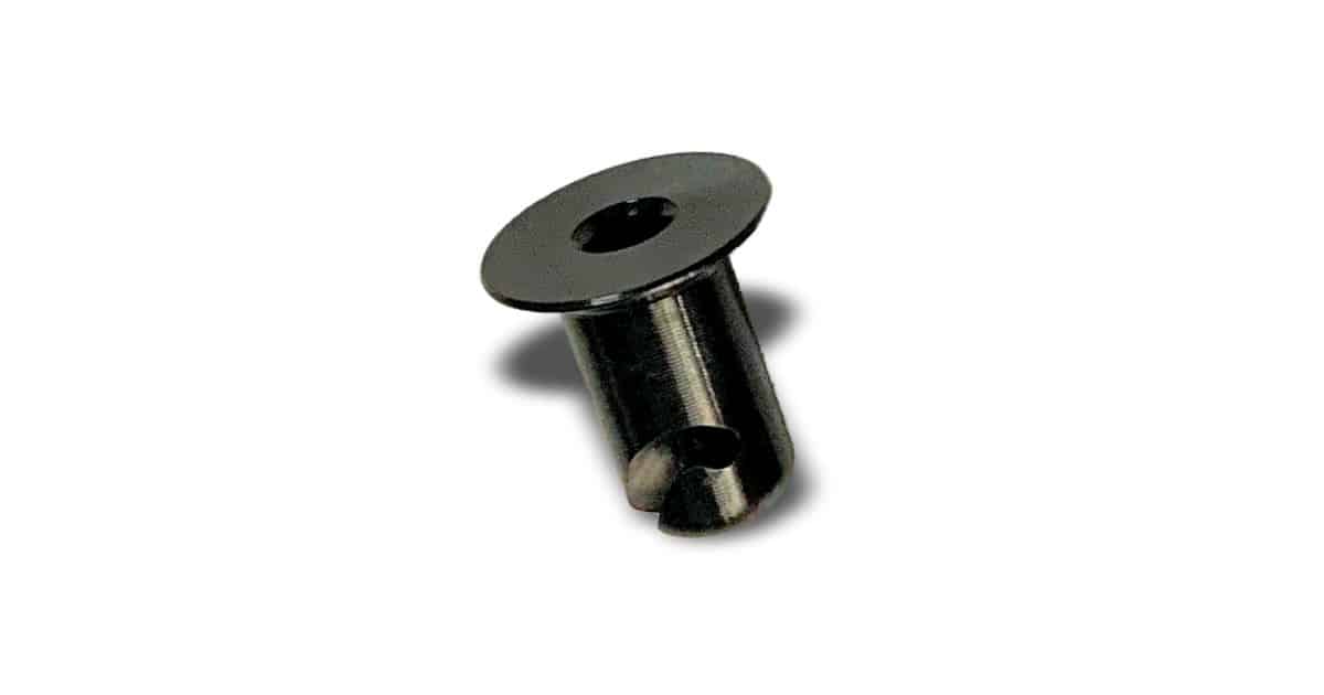 Quick Turn Flush Head Button Buttons 7/16 .500in 10 pk Aluminum Dzus Fastner