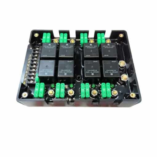 Leash HD 8 Relay Board with Cover Off