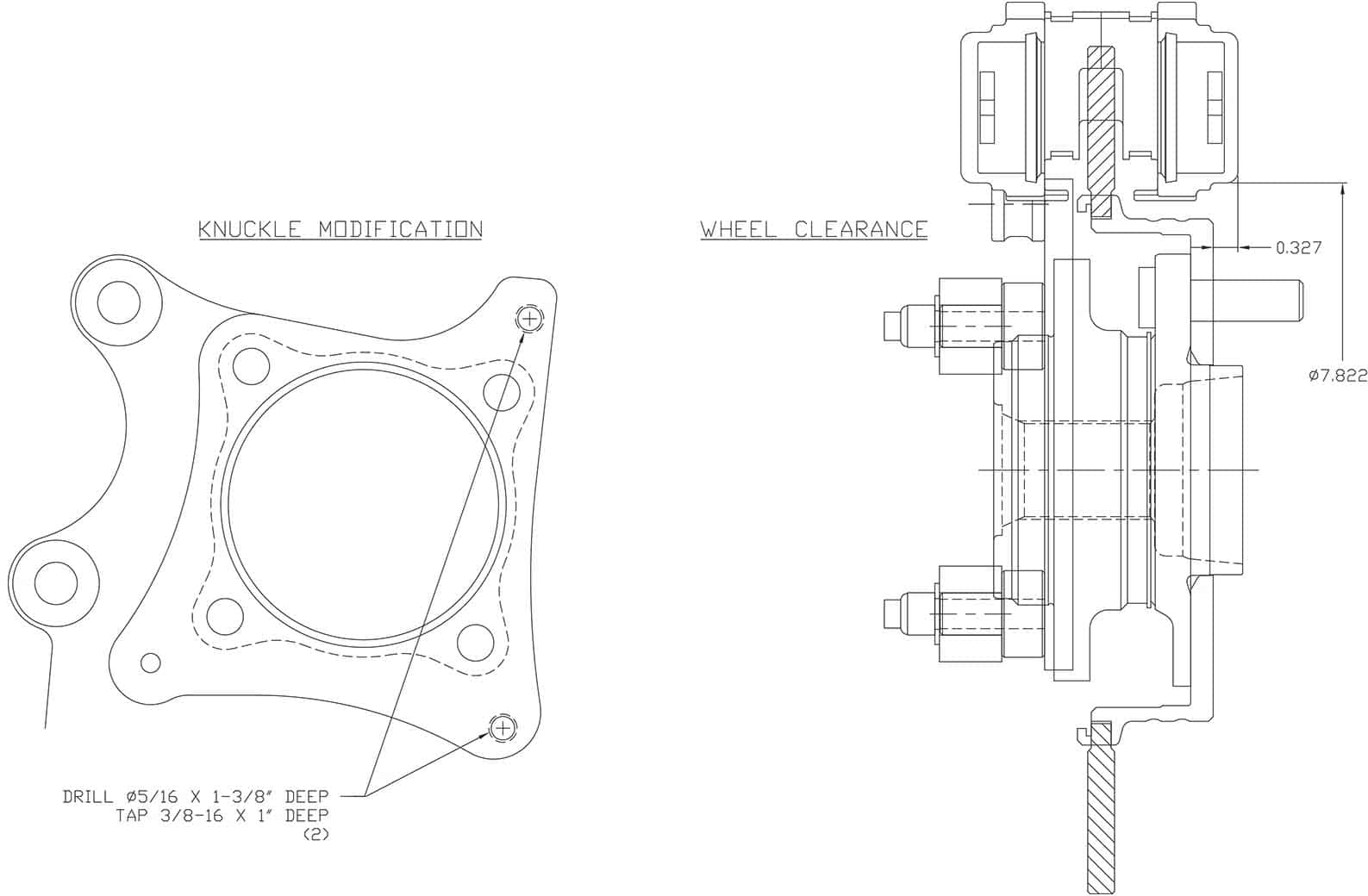 2015-2023 Mustank Knuckle Modification