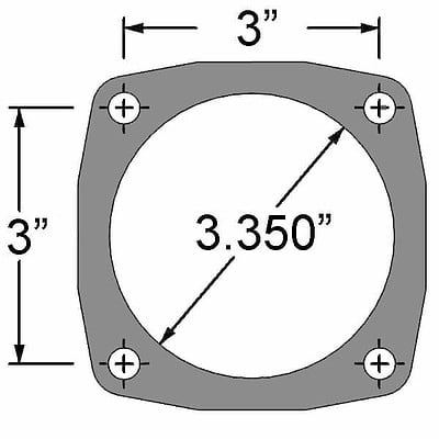 Strange Evolution Rear Brake Kit For 3.350