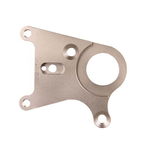 F1 to AFCO/Santhuff 8 Degree 10.75" Rotor Right Caliper Bracket w/ Wheel Speed- 16-0219-2