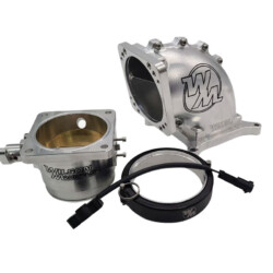 105mm Throttle Body + 4150 Front/Rear Billet Elbow Combo D-BAND 486301