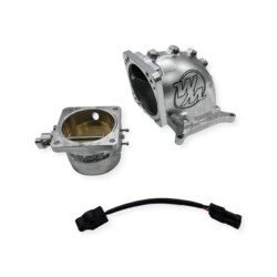 95mm Throttle Body + 4150 Side/Side Billet Elbow Combo 486306