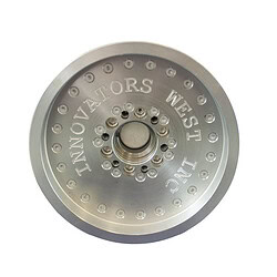 Innovators West 5.0L Coyote Harmonic Balancer 6-Rib 10% Overdrive Front 820 Front View