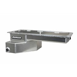 Moroso 20572 Road Race Coyote Fabricated 9qt Aluminum Oil Pan Dimensions
