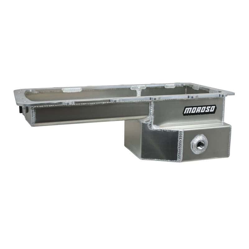 Moroso 20572 Road Race Coyote Fabricated 9qt Aluminum Oil Pan