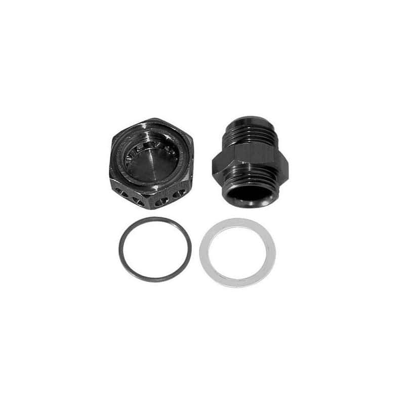 Moroso 22635 -12 AN Baffled Valve Cover Bung