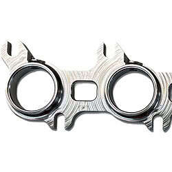 VR-COYSS78-EGT Coyote Stainless Header Flanges w/EGT detail
