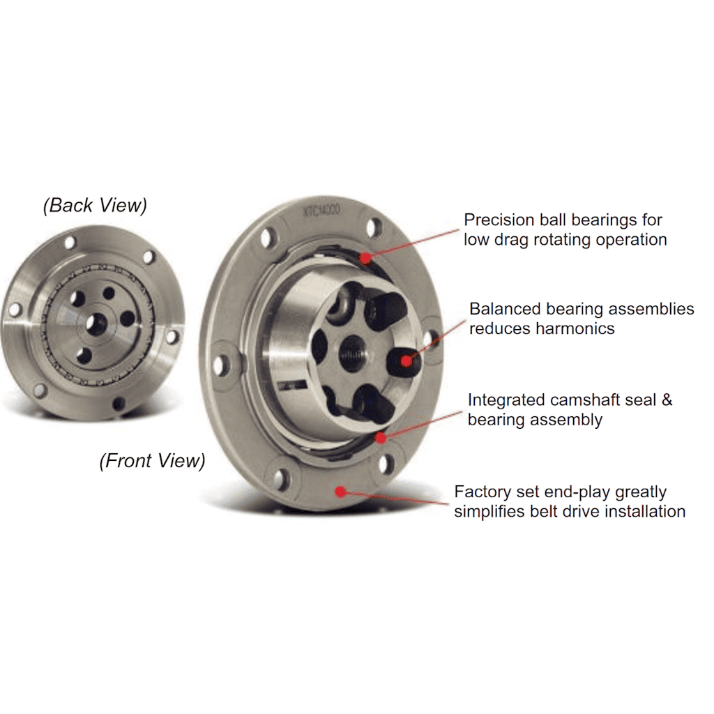 Xceldyne Elite Series Raised Cam Small Block Chevy Belt Drive XTS90092 - Image 3