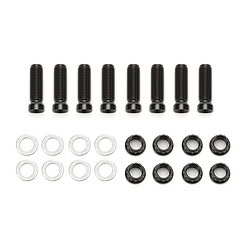 KLA-20460-8 JESEL Rocker Arm Adjuster, 3/8-24 in Thread, 5/16 Ball, Steel, Set of 8