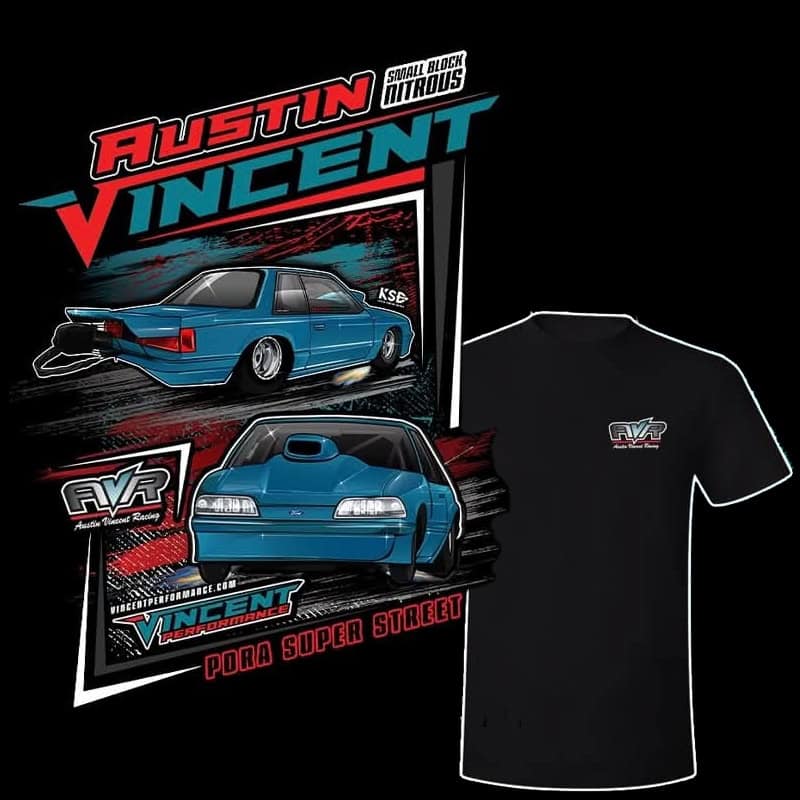 Austin Vincent Racing 2026 T-Shirts