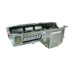 Moroso BBC Aluminum Oil Pan 20385 Left View