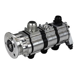 Moroso 22393 Dry Sump Pump, Three Stage, Pro-Charger Front Drive, V-Band Clamp, 1.500 Pressure